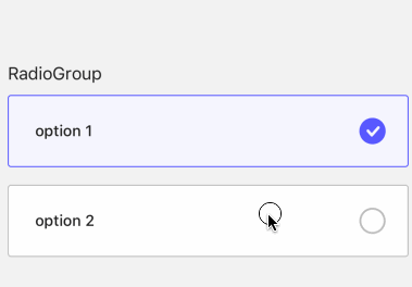 RadiGroup